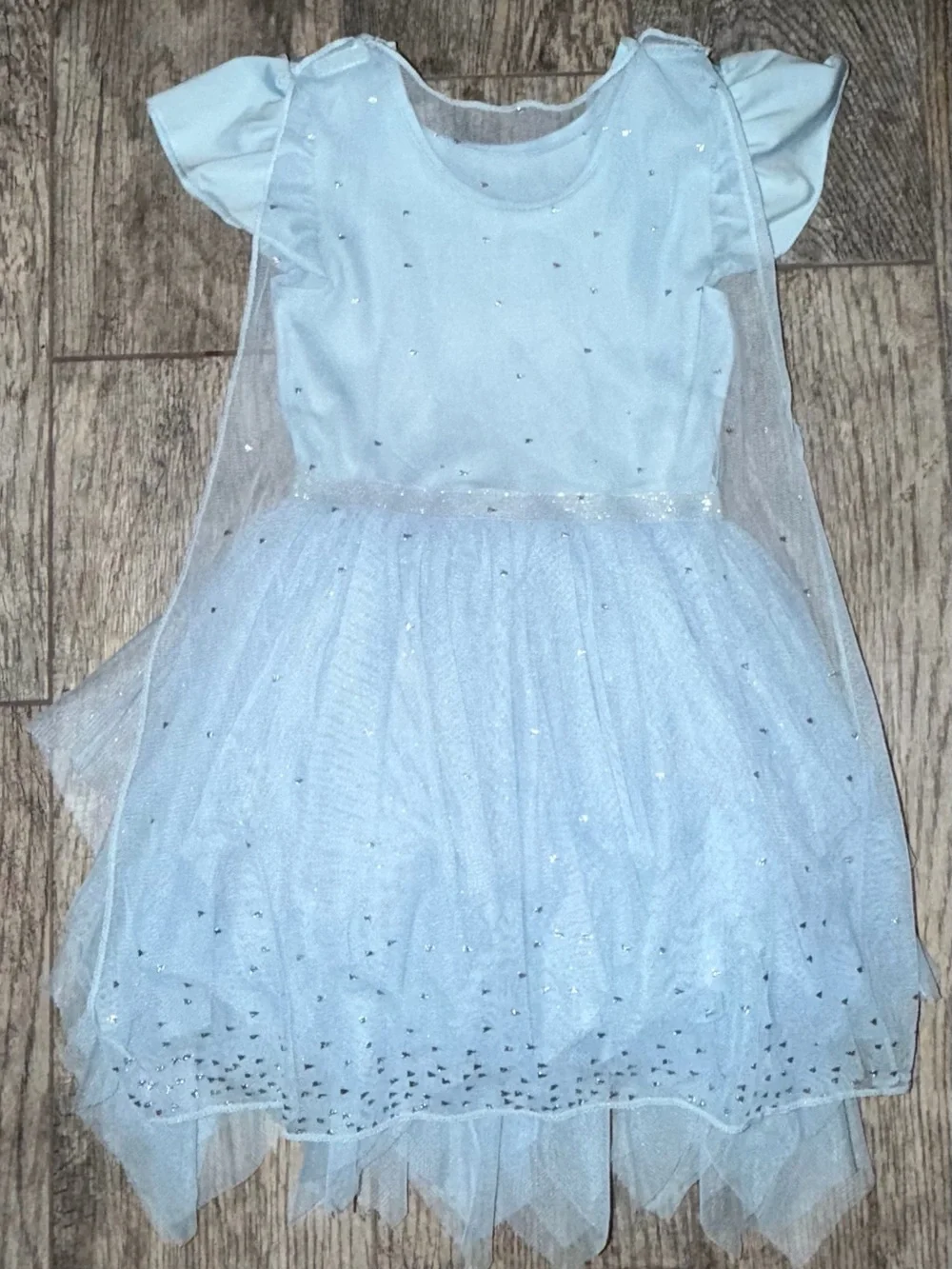 Disney Frozen Anna & Elsa Princess Dress Costume Size 4T
